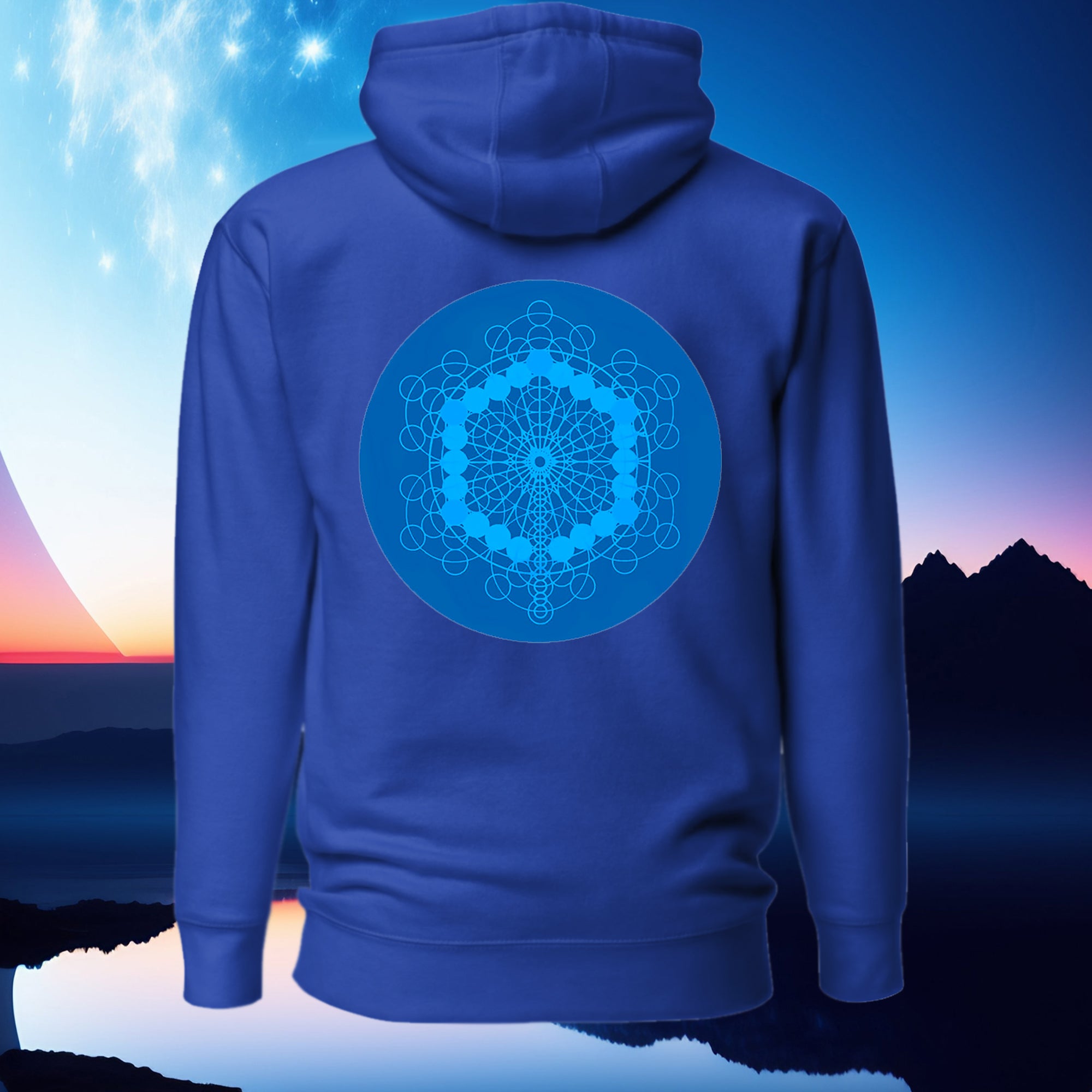 AJ Official Blue Hoodie