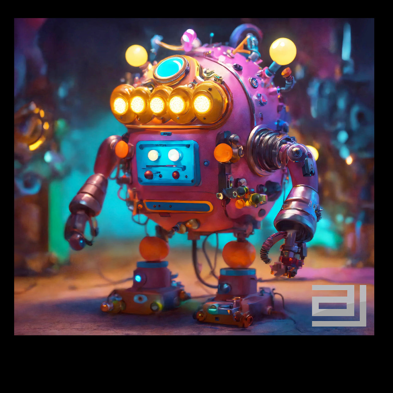 AJ Official Mod Bot 'Cassette Tape Tony' Tee