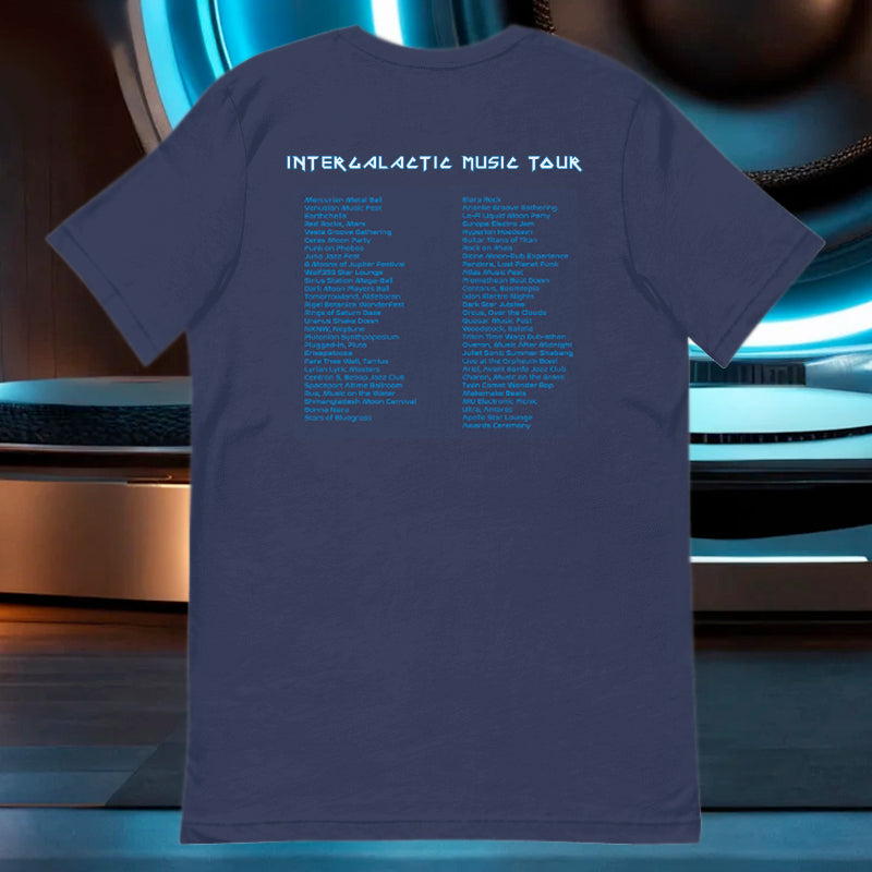AJ Official Intergalactic Music Tour Tee