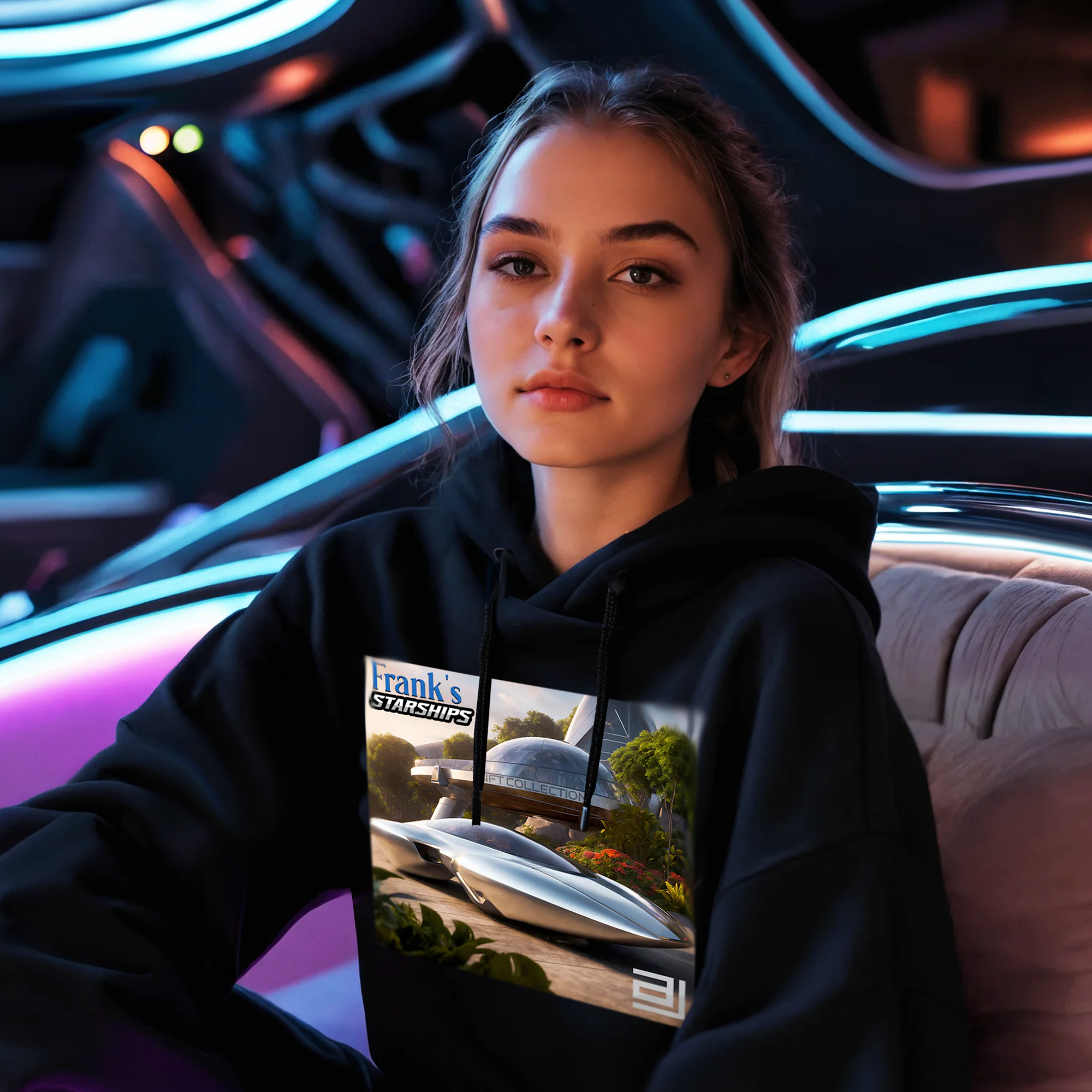 Frank's Starships Lounge Hoodie
