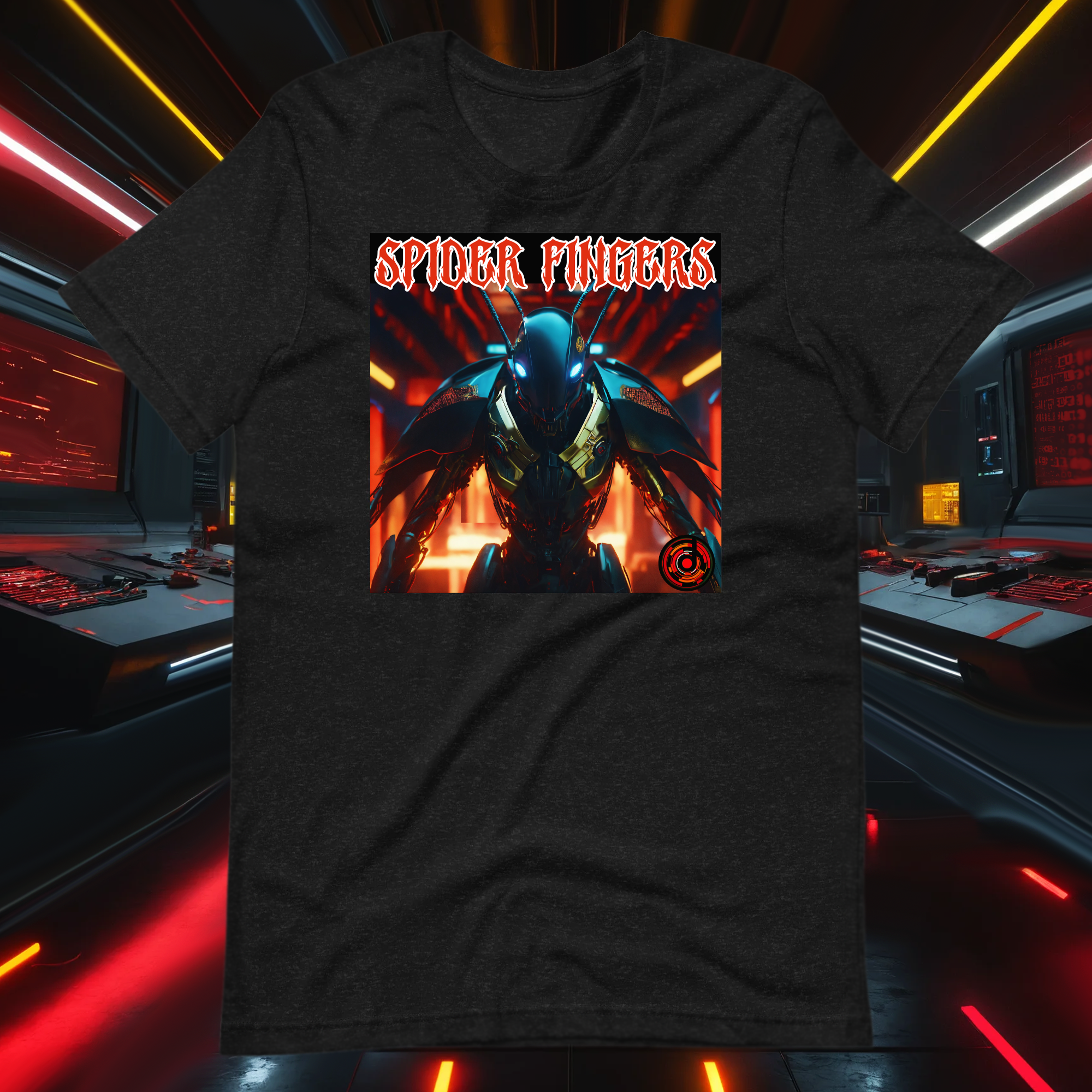 Digital Overlord Spider Fingers Tee