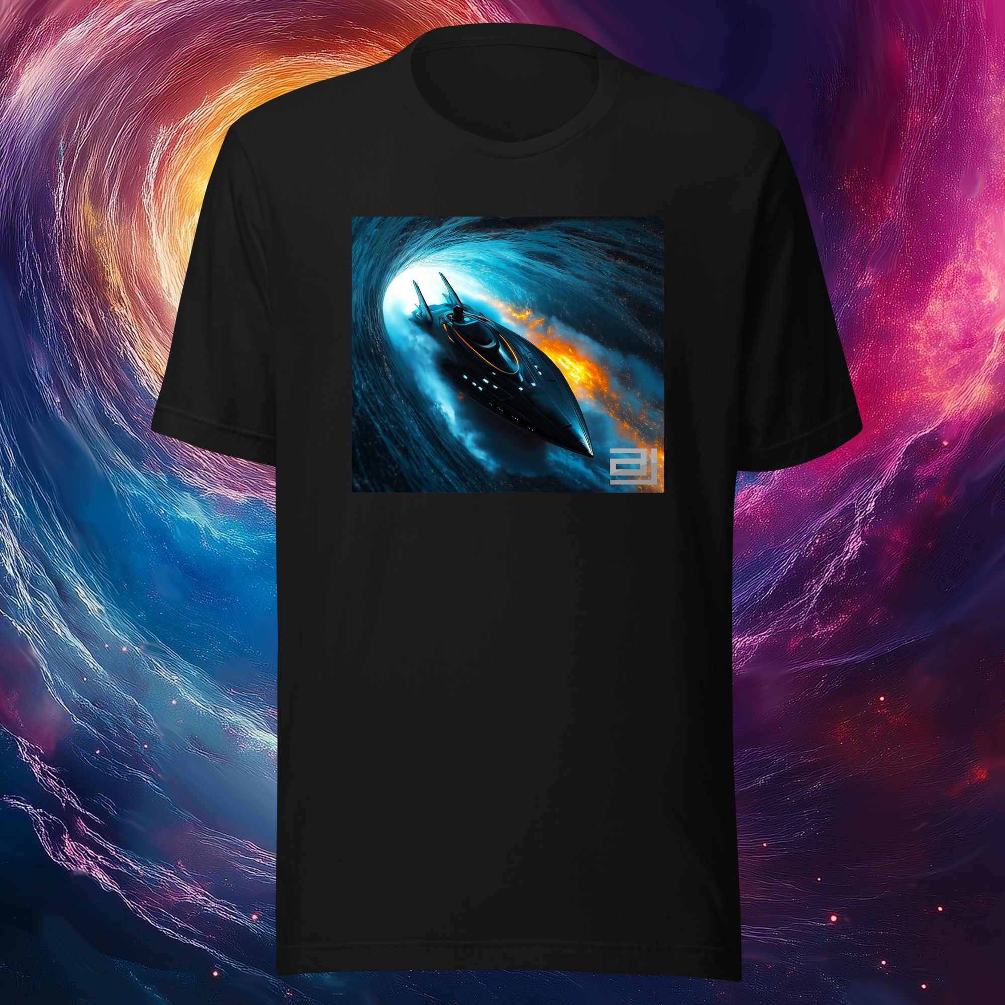 AJ Official Shaquina AI Star Surfing Tee