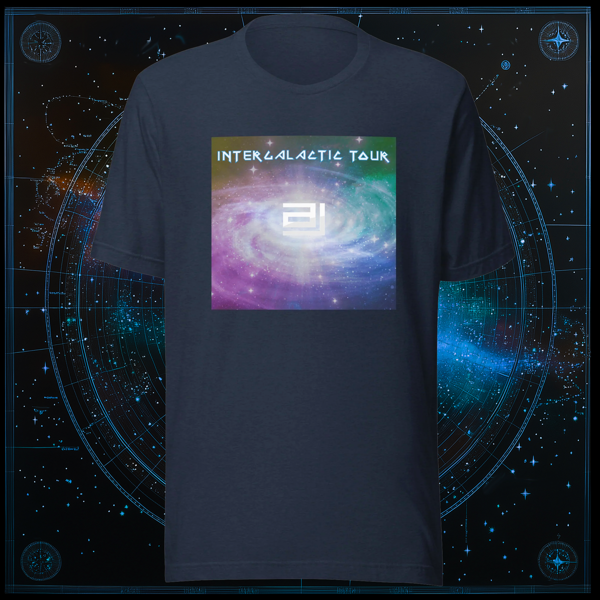Eaj Merch AJ Official Intergalactic Tour Album Release Tee